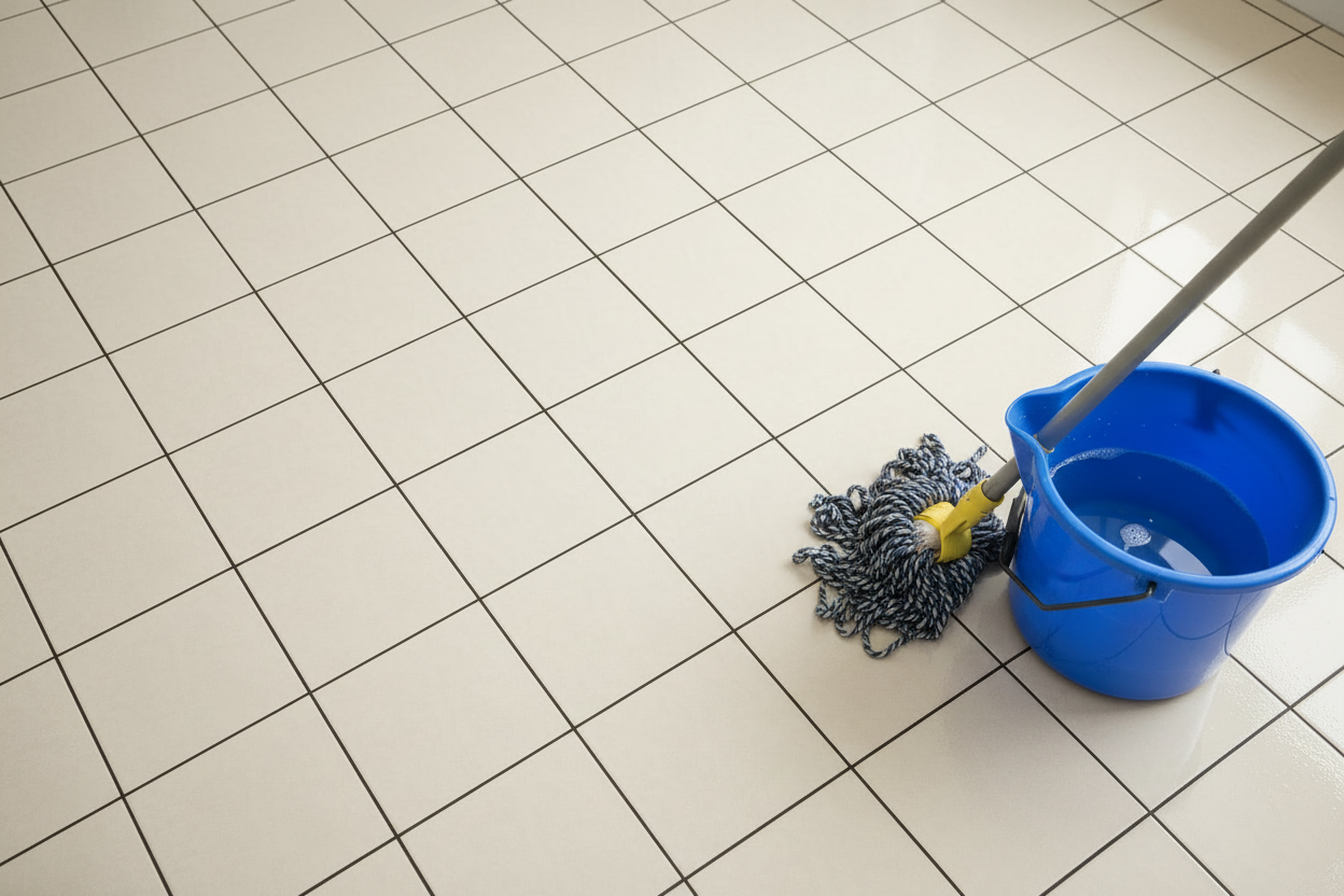 Why Your Tile Floor Still Looks Dirty After Mopping (And What’s Really Causing It)