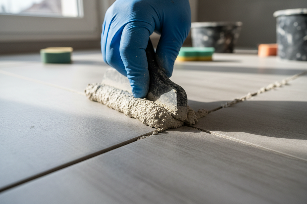 How to Seal Grout Properly (Without Leaving Residue)