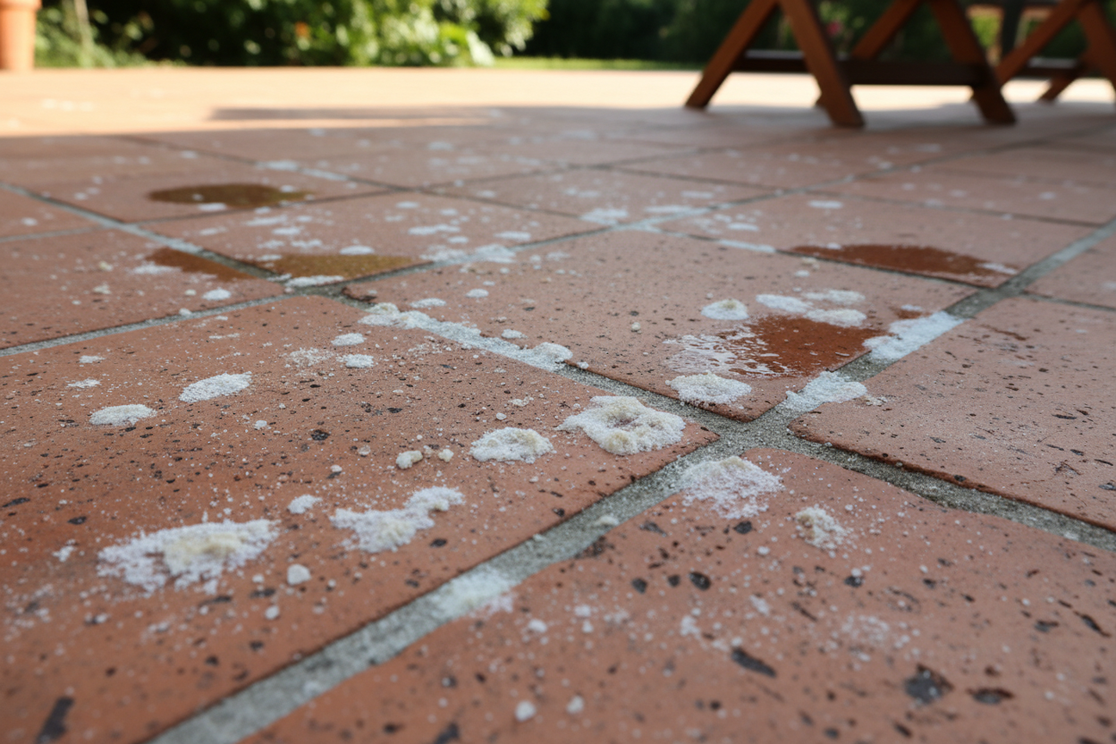 White Powder on Patio Slabs? (Efflorescence Explained)