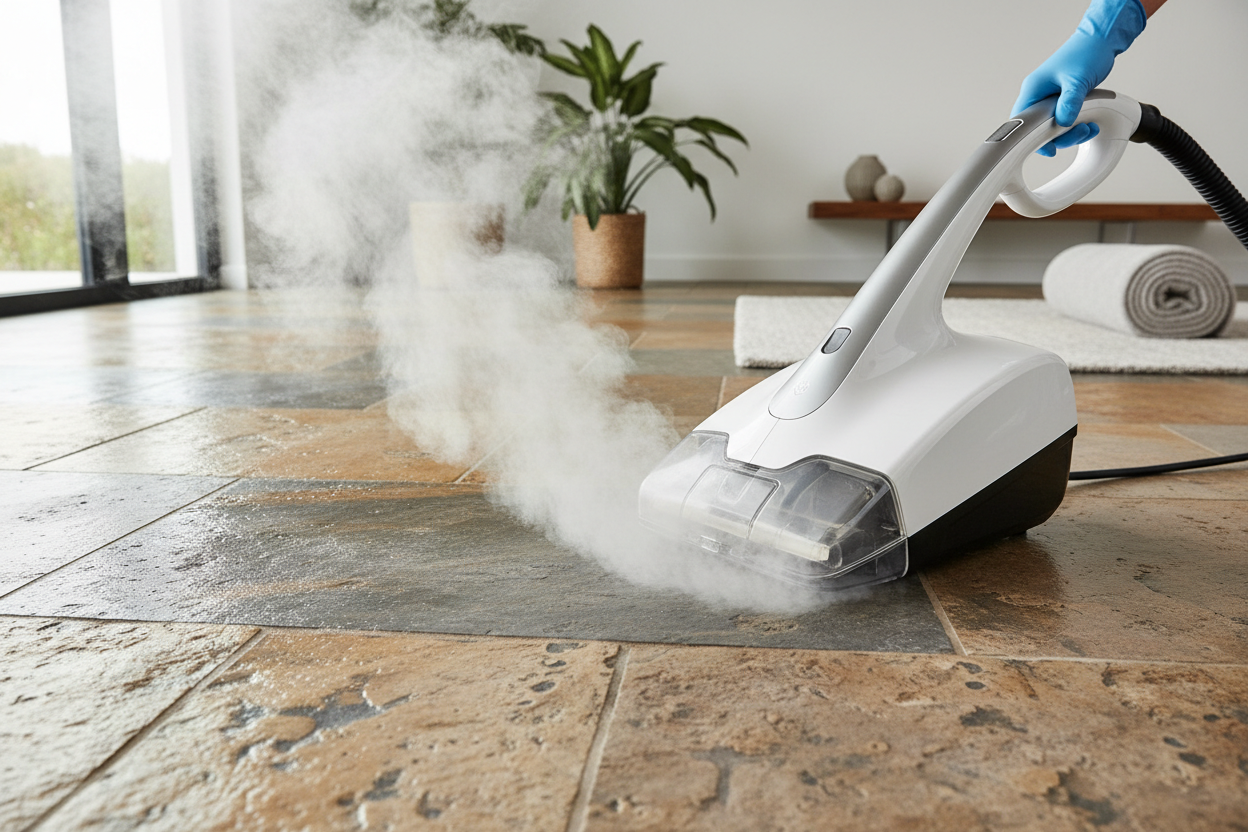 Why Steam Cleaning Can Damage Natural Stone Floors